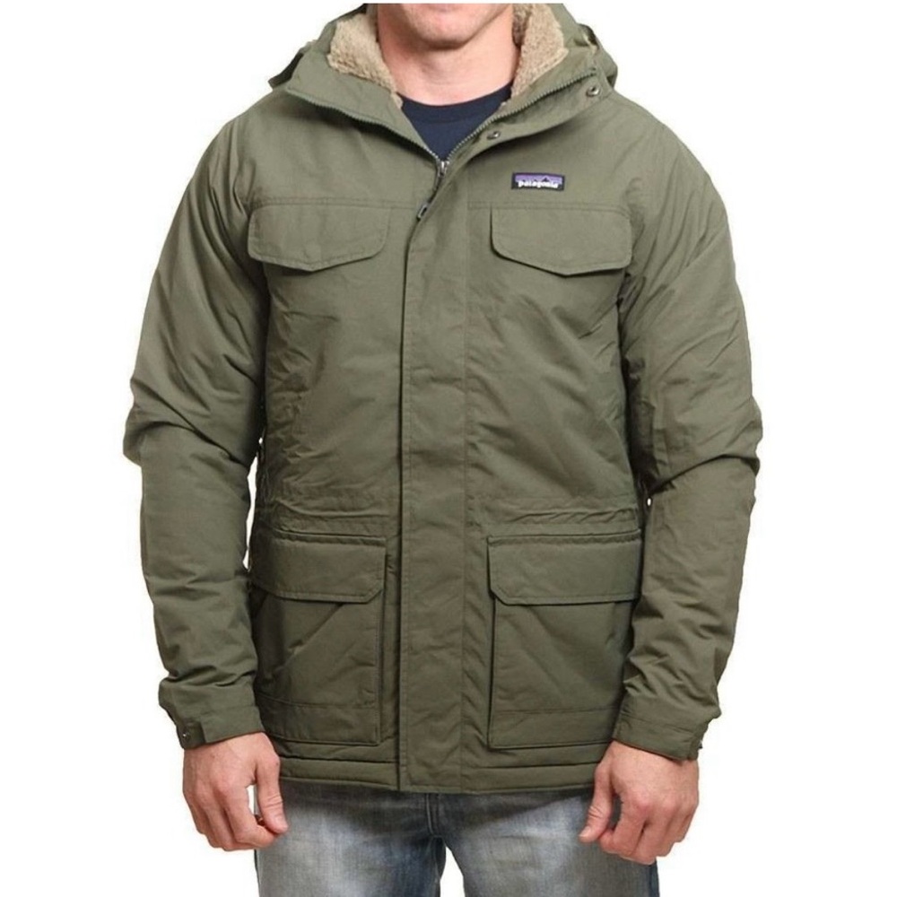PATAGONIA isthmus fleece-lined parka